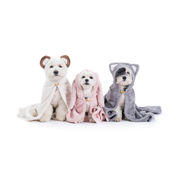 Animal hood pet towel . 애니멀 후드 펫타월