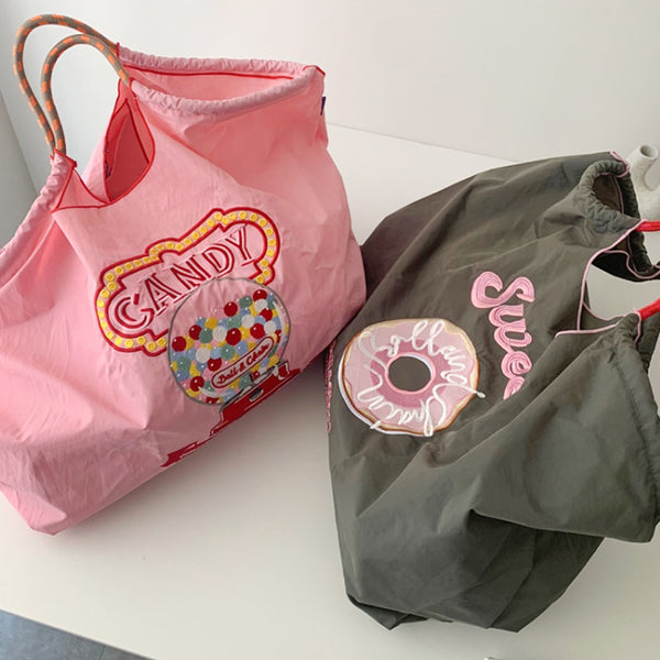 Candy Eco Shoulder Bag . 캔디 에코 숄더 백